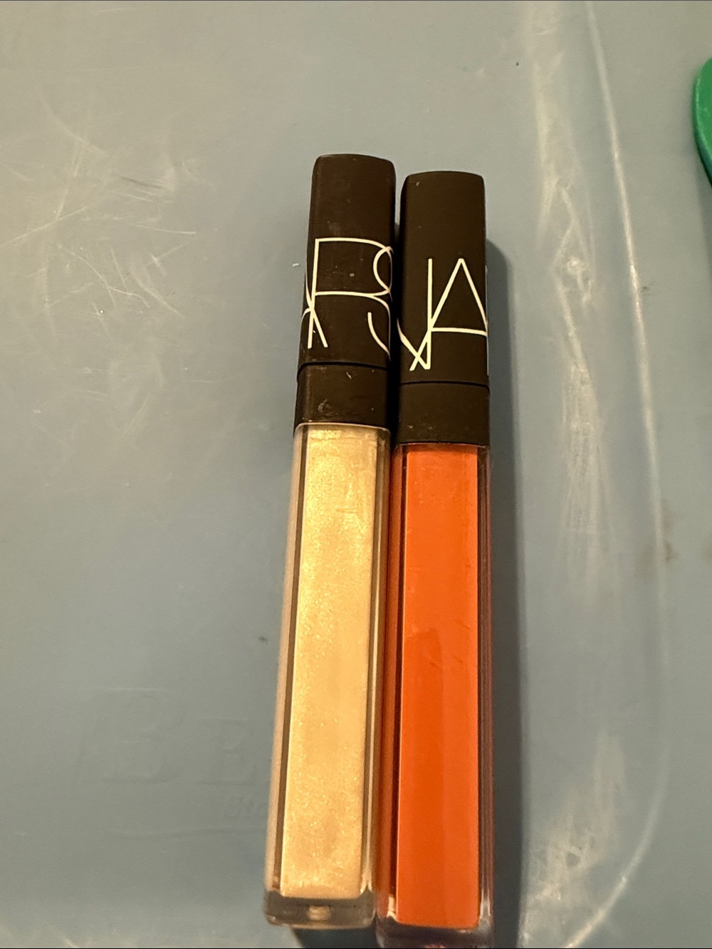NARS Lip Gloss Pair in Gold Pearl & Bright Orange